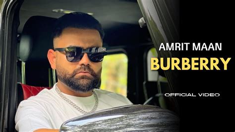 burberry amrit maan mp3|burberry amrit maan.